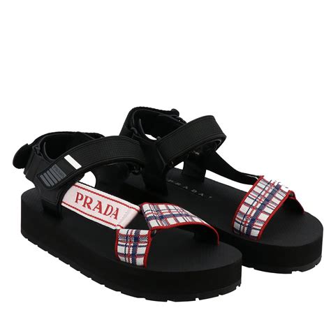 prada buckle strap sandals|Prada sandals for women.